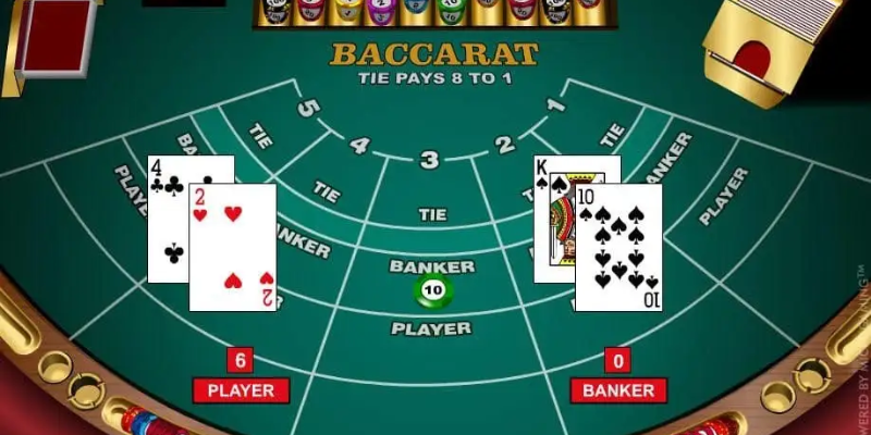 Khái niệm điểm 6 may mắn trong game Baccarat