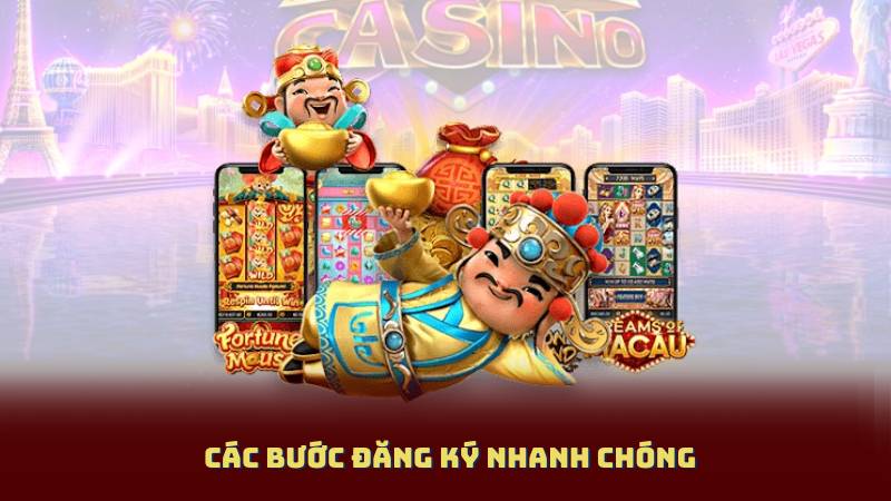 Các bước đăng ký nhanh chóng
