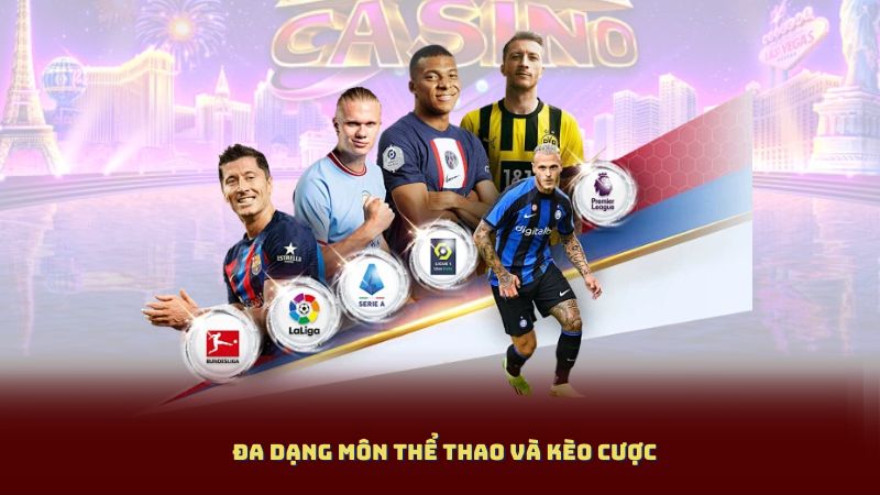 Đa dạng các môn thể thao Go88